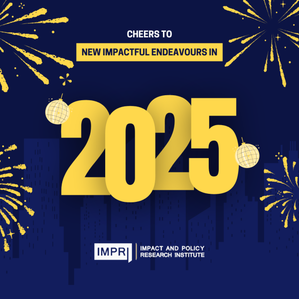 Blue Yellow Creative Happy New Year 2025 Instagram Post